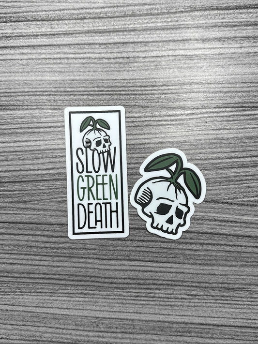 Slow Green Death Sticker Pack