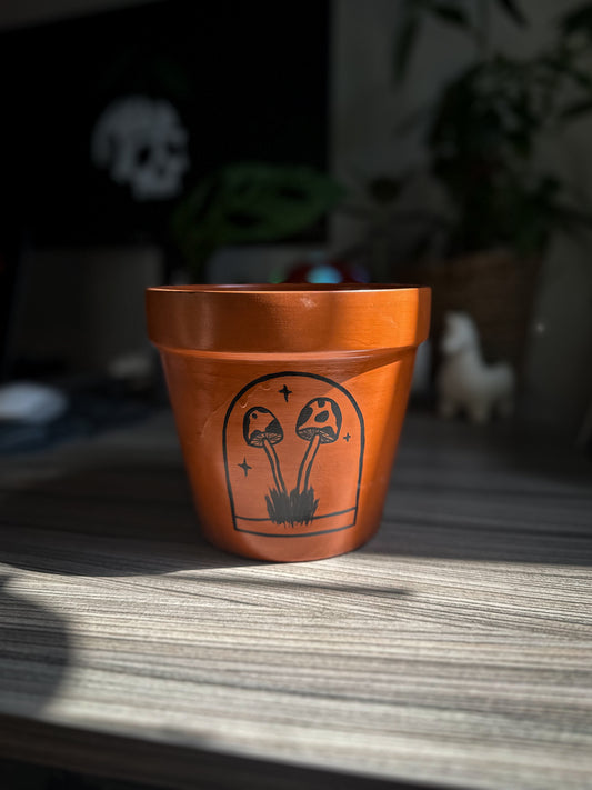 Manifest - Hand Painted Pot